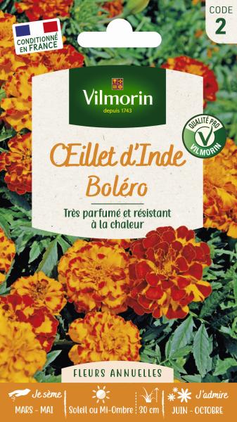 Fleurs - Œillet d'Inde Boléro - PACKAGING_RECTO
